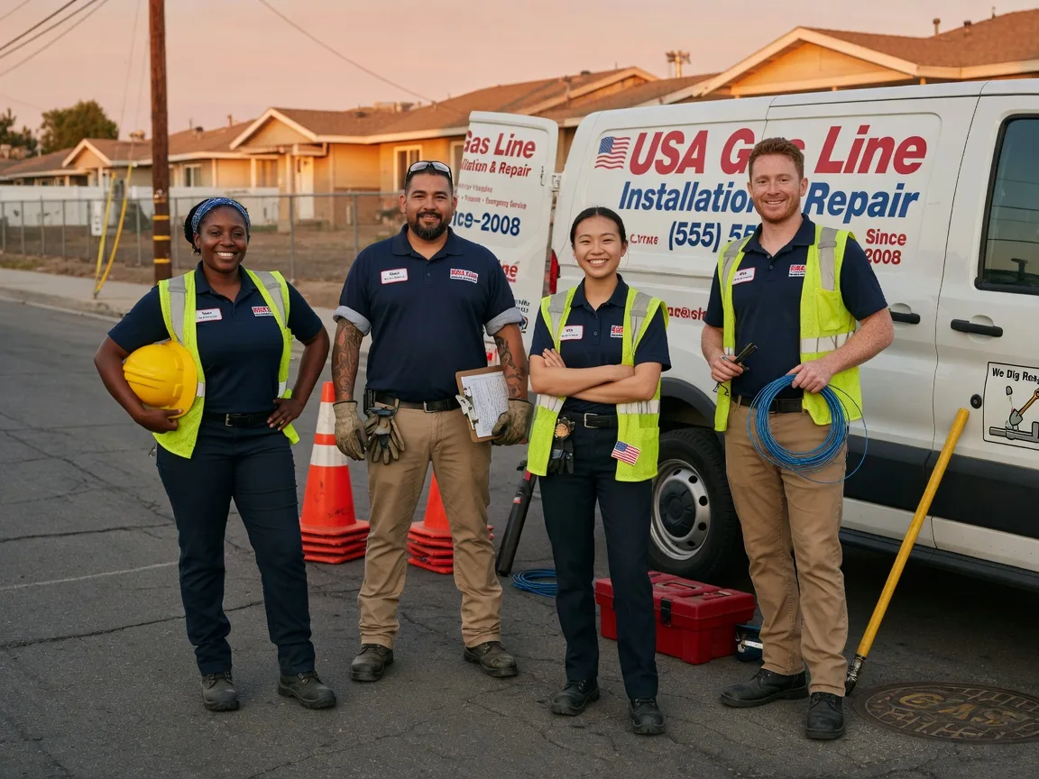 Gas Line Installation company in Cowley, WY